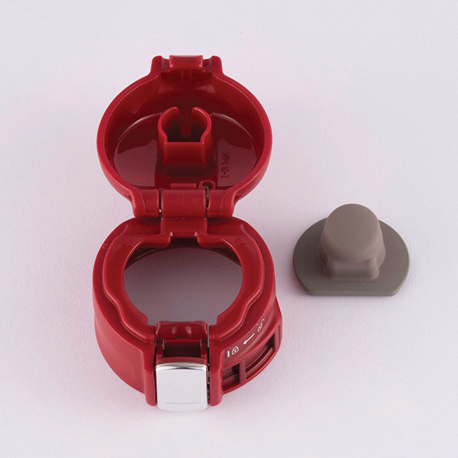 Stopper Cover Set (Red) for SM-SD (-RC) Clear Red **EXCLUDES STOPPER SET E5